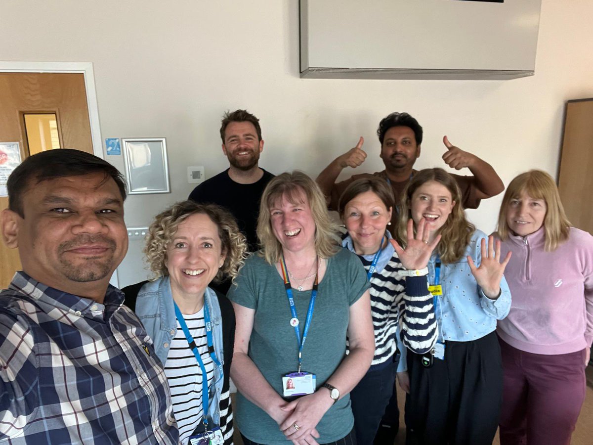 Fantastic away day with this lovely lot, reflecting on service care pathways and considering our team’s service delivery inline with the @cpft AHP strategy #AHPsDeliver @imtiazAsarfaraz @CambsPboroAHPs @CarolineS_AHP @Hyland_P80