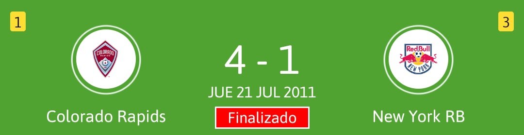 This photo is the #HistoricalGamePids of today 🔥
July 21, 2011 🗓
@ColoradoRapids won 4-1 at Sporting Goods Park vs New York Red Bulls in 21th MLS week. Sanna Nyassi scored 3 goals and Thompson one. Thierry Henry scored for NYRB.
Do you remember this game? 🇺🇲
#Rapids96