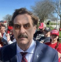 Who is this man suppose to look like?......Groucho Marx or something? 🤣