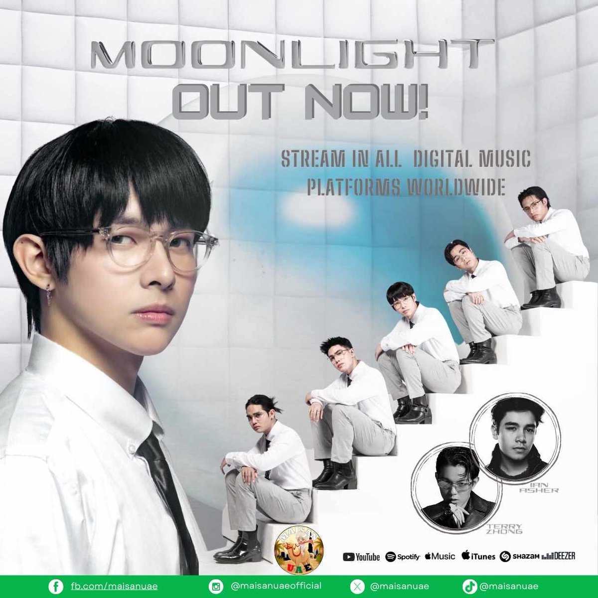 🤩🤩🤩🤩🤩

'Moonlight'
is out now!
Let's stream in all digital music platforms!

This is it mga kaps 🥰

@SB19Official
#SB19 #IanxSB19xTerry #MOONLIGHT #MOONLIGHT_MVTeaser #streamnow #fyp