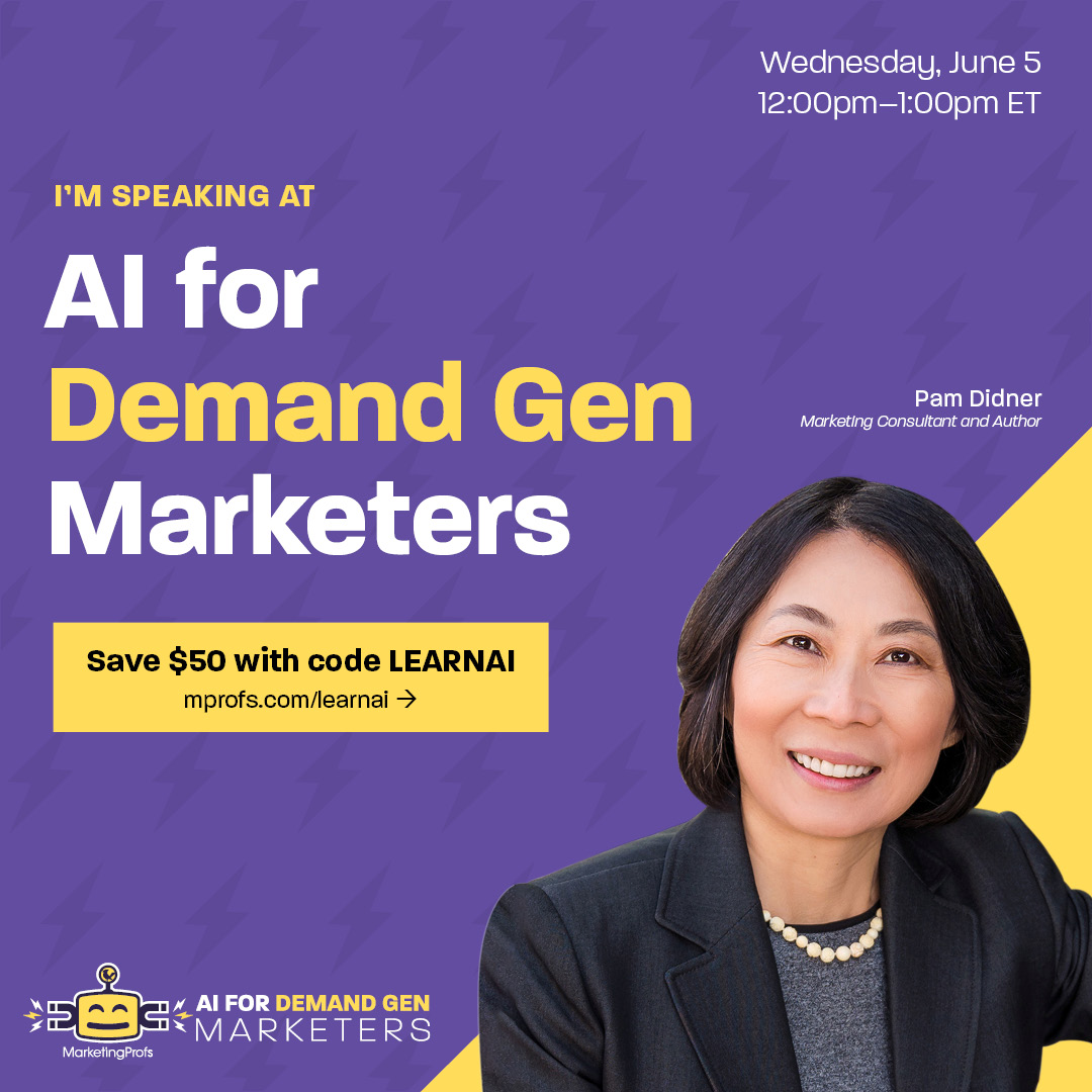 Exciting news! @MarketingProfs has launched an incredible series of 10 sessions on #AI for #leadgen! Sessions will be broadcast live every Wednesday. So why wait? Register now 👉 loom.ly/FRDyC78 #demangeneration #B2Bmarketing #martech