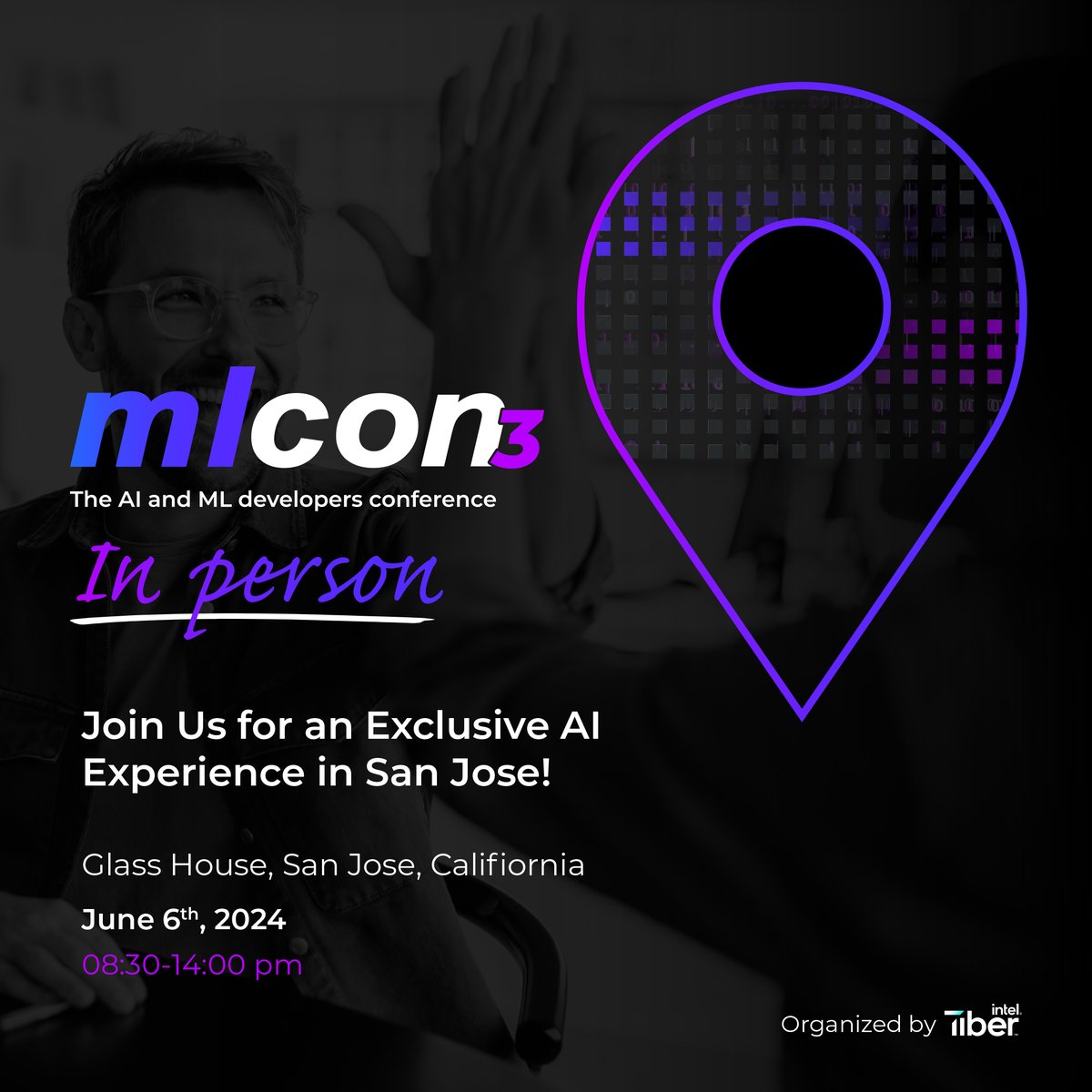 inteldevs's tweet photo. Attention AI enthusiasts!
Join us June 5-6 for #mlcon3, one of the biggest #AI and #ML conferences. Listen to fellow experts for insightful sessions and gain access to unparalleled networking opportunities.
Sign up to attend: https://t.co/AkGYdqJILd
@cnvrg_io https://t.co/vNzJ1IodwK