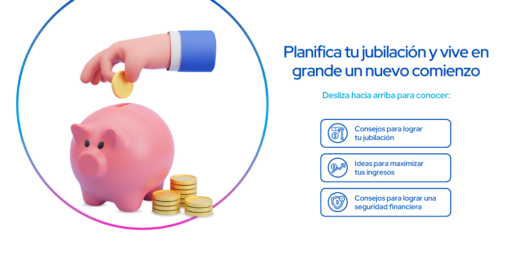 Descubre lo sencillo que puede ser planificar tu jubilación a través de nuestros consejos financieras, estamos seguros que te ayudarán a lograrlo.💡💰

#AsesoriaFinanciera #GlobalBank #PrimeroLaGente