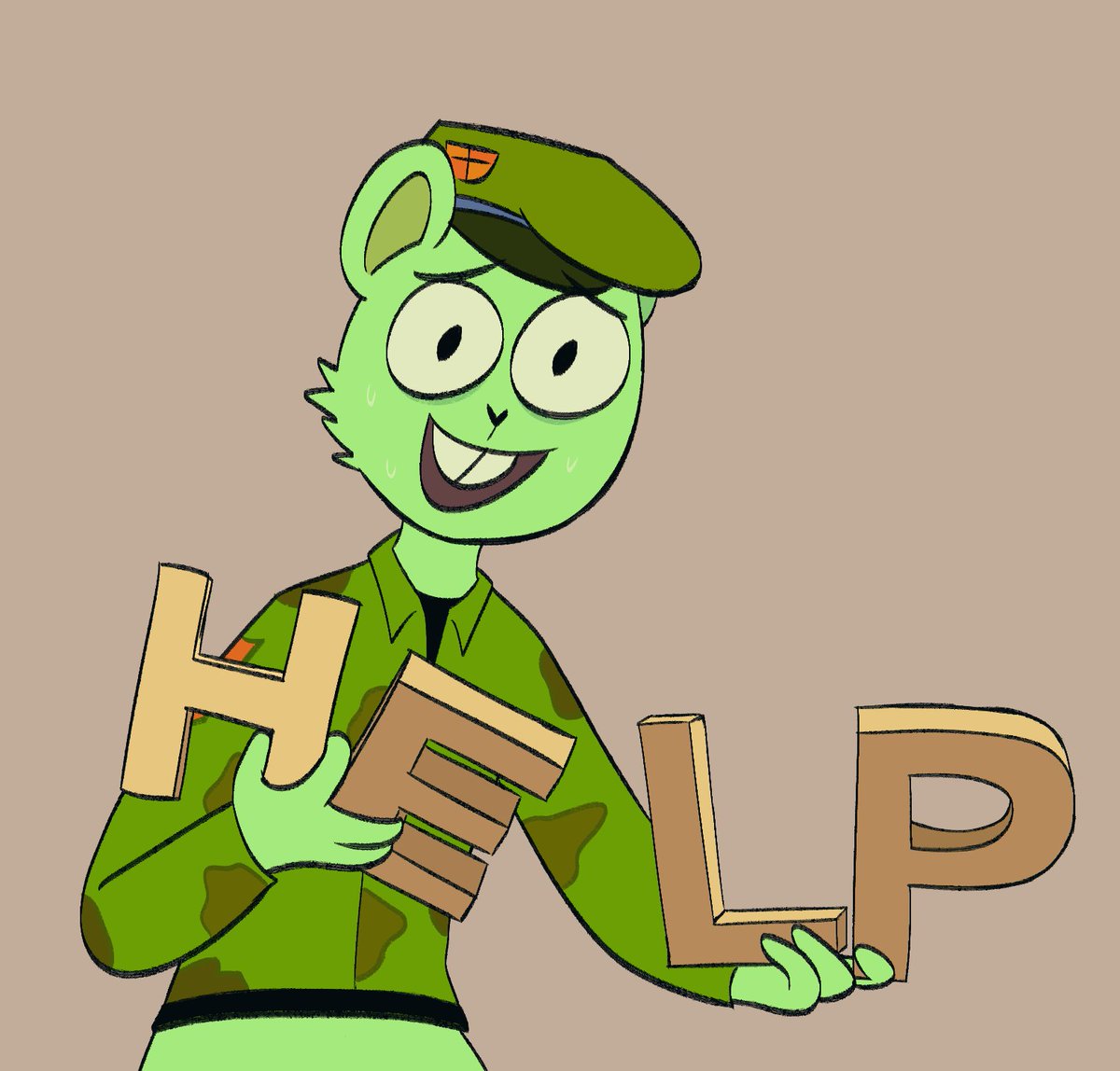 #HTF #HTFflippy #happytreefriends #fanart