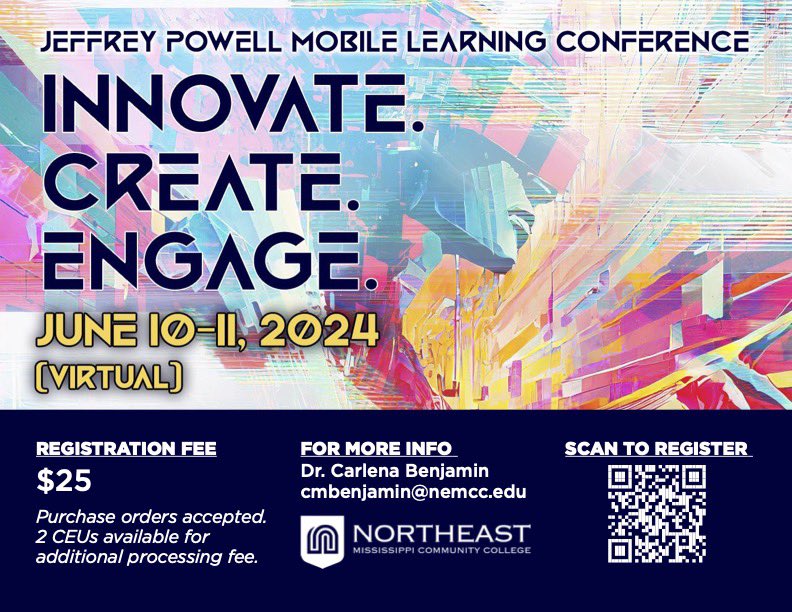 Jeffrey Powell Mobile Learning Conference tweet media