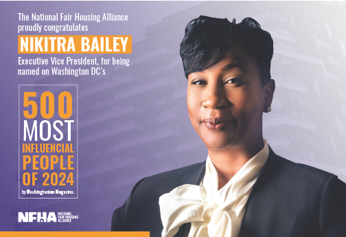🎉 Exciting news! NFHA Executive Vice President Nikitra Bailey has made it to Washingtonian Magazine's list of the 500 Most Influential People of 2024! 👏🏾👏🏾 Join us in sending heartfelt congratulations her way! @NikitraBailey bit.ly/4aWT5QD