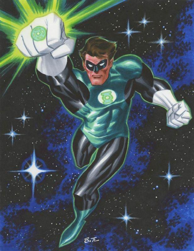 Hal Jordan by Bruce Timm