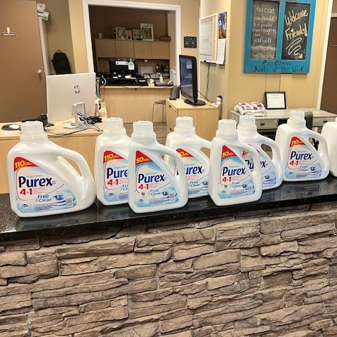 We always need laundry detergent at the Be Brave Ranch! We put a call out and Gramma Don saves the day! If you haven't had the absolute pleasure of meeting Donna, she is a shining light here at the BBR. We are always grateful for the help and support! #donation #thankyou