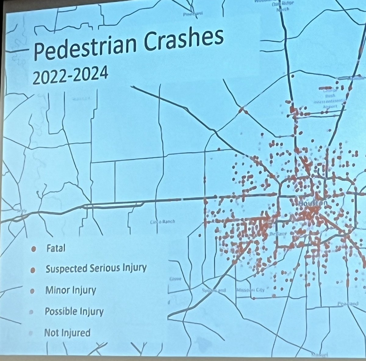 Can you spot The Houston Arrow?
#VisionZero #SafeStreetsForAll #PublicSafety