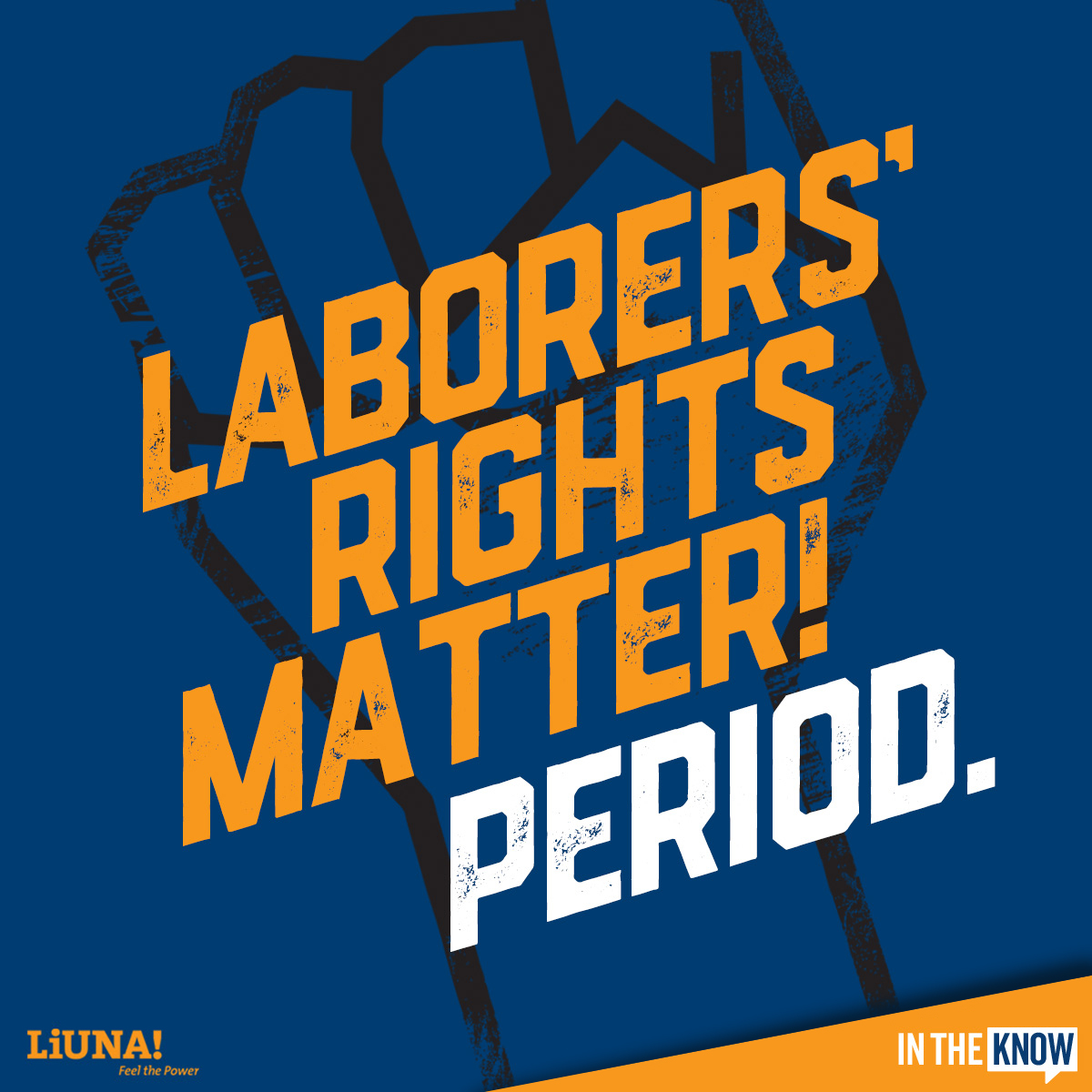 Our members deserve more than just a job—they deserve rights that protect their well-being & livelihoods. LIUNA fights for fair treatment & a strong voice in the workplace. 

#Solidarity #UnionStrong #WorkersRights #CollectiveBargaining #LaborersRising #ITK #LIUNA #FeelThePower