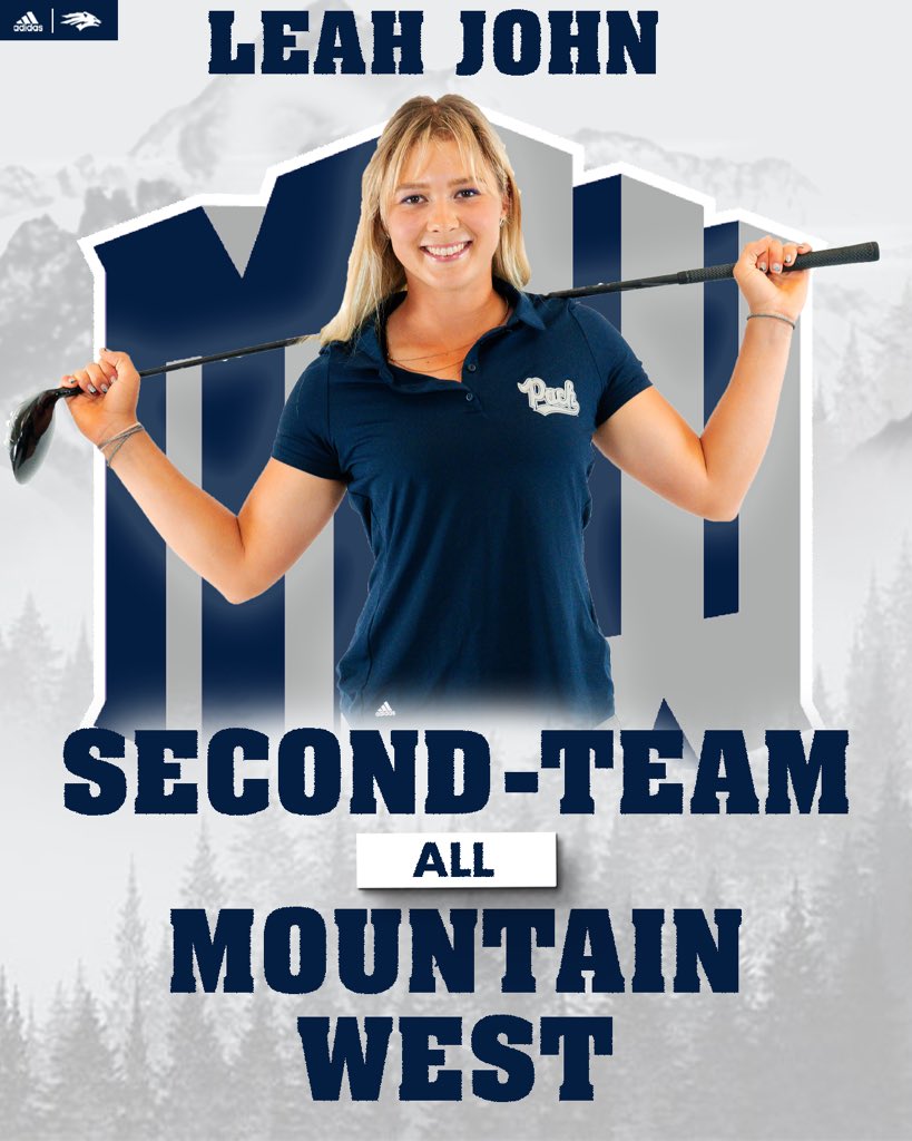 𝐀𝐧𝐨𝐭𝐡𝐞𝐫 𝐚𝐜𝐜𝐨𝐥𝐚𝐝𝐞 for Leah John 🌟 Huge congratulations to Leah on earning Second Team All-MW honors! #BattleBorn