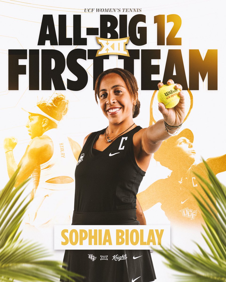 No doubt about it. A 14-win season earned Soph a spot on the All-Big 12 First Team for Singles 🔥