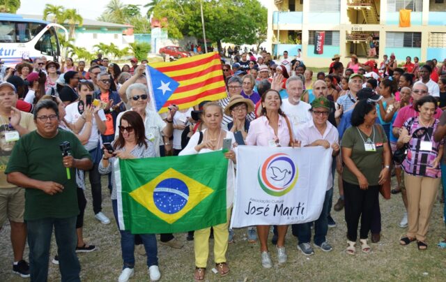 El VIII Seminario Internacional de Paz y por la Abolición de las Bases Militares Extranjeras sesionará los días 4 y 5 de mayo en #Guantánamo con la participación de integrantes de organizaciones de solidaridad y personalidades antibelicistas #NoABasesMilitaresExtranjeras #Cuba🇨🇺