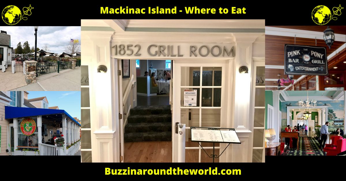 The Ultimate Guide to Mackinac Island's "Where to Eat" page has been updated for the 2024 Season! buff.ly/3Un33DM