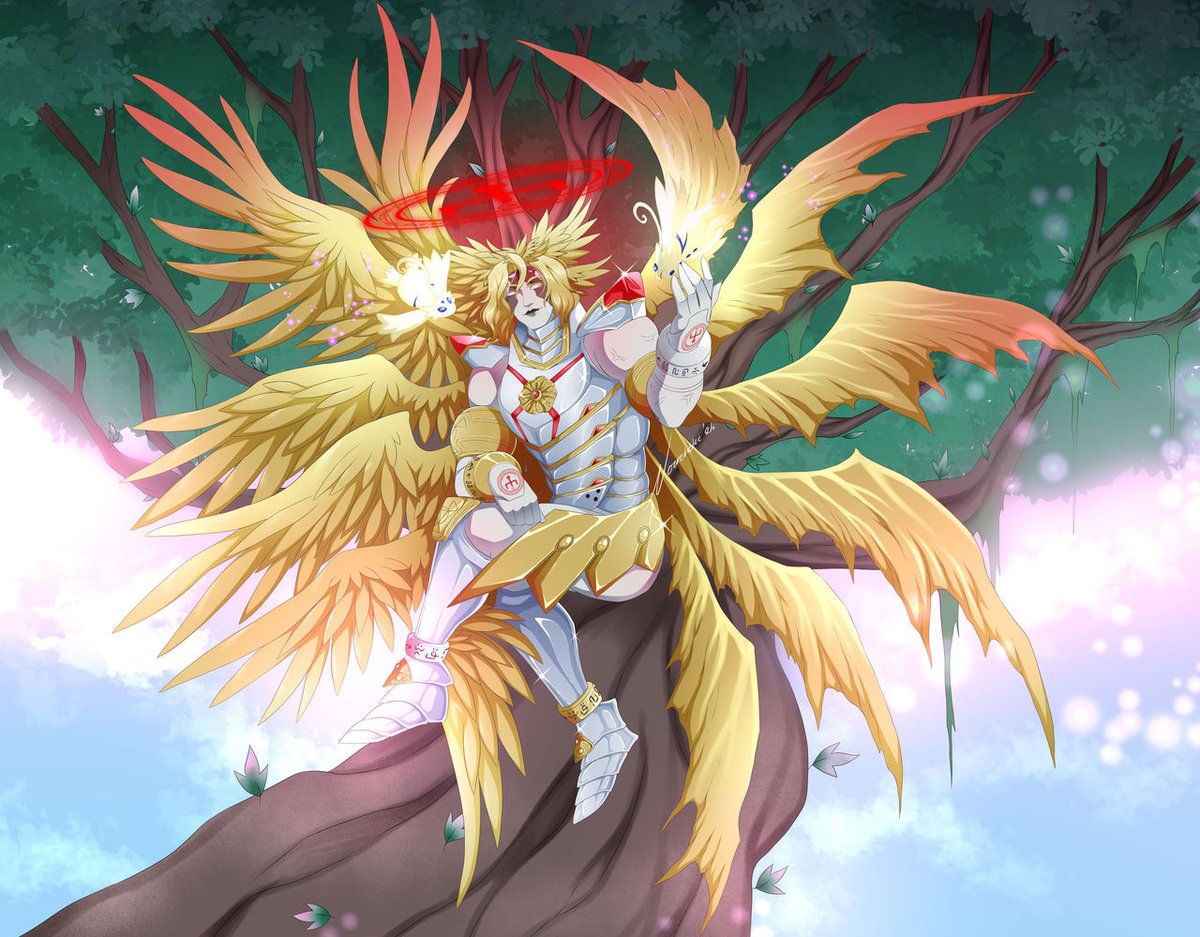 Emperor (天皇, tennō) Lucemon: Falldown Mode (@tenshiofhope) on Twitter photo 