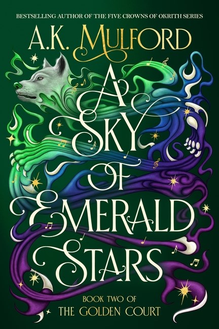 If you loved A RIVER OF GOLDEN BONES...you need to read A SKY OF EMERALD STARS! A.K. Mulford delivers an enchanting romantasy full of high-stake adventures. It's impossible to put down! The egalley is now available on NetGalley and Edelweiss+. #ewgc