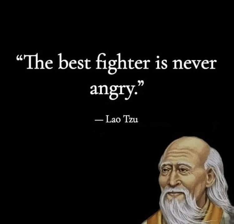 Truth. Anger makes one weak.