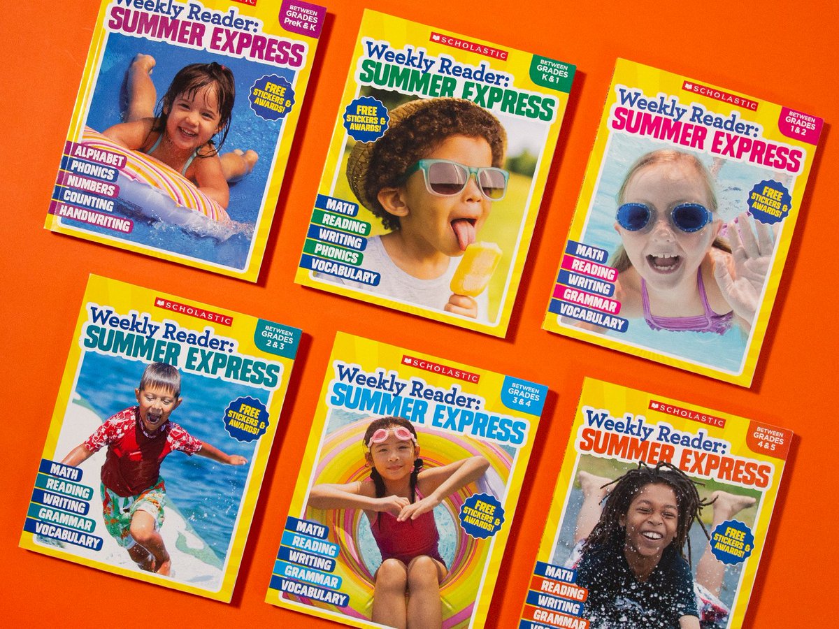 What if we told you there's a way to mix learning into their summer fun? Check out these workbooks, great for taking on-the-go! bit.ly/3UgICYQ
