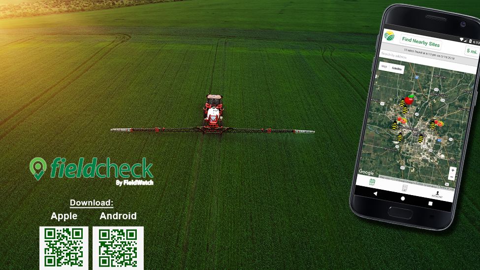A new SeedFieldCheck notification system is the latest enhancement of the @FieldWatchInc platform, designed to help #pesticide applicators & growers collaborate on the protection of #crops & #pollinators in #Nebraska. » ow.ly/lur250Rubcz #NebExt #ag #agtech