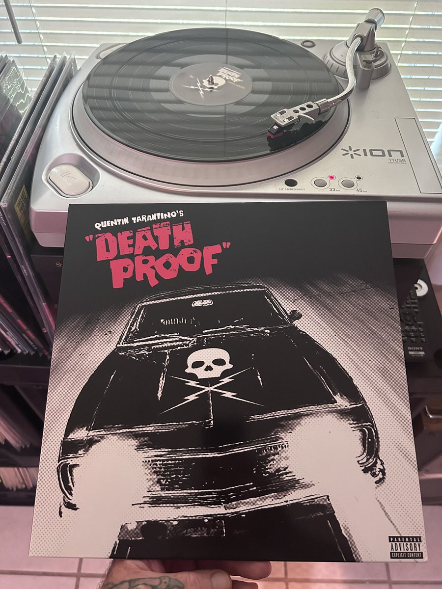 #NowSpinning
Death Proof soundtrack 
This record made me realize Quentin Tarantino has been shaping my musical taste for a long time. Every soundtrack since Pulp Fiction has turned me on to some of the best music I’ve ever heard. #vinyl #vinylcollection #vinylcommunity