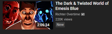 jave you ever thoughjt of the fact that emesis blue is kinda WEIRD and DARK and FUCKED UP?