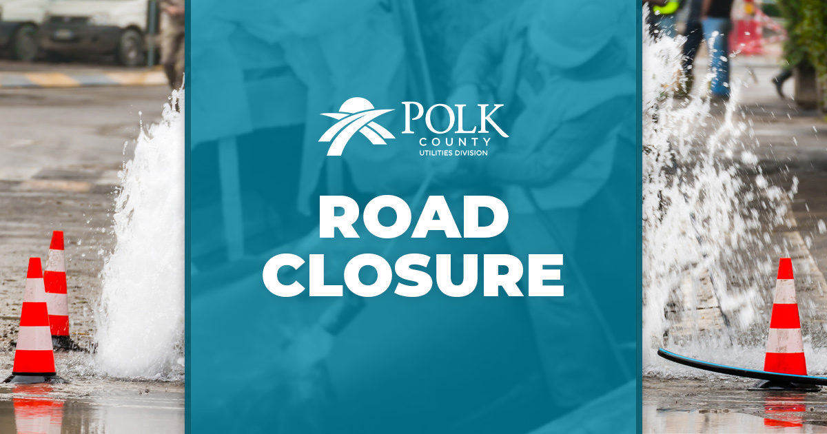 Starting tomorrow, May 3, installation of underground utilities for a new subdivision will close East Lake Parker Drive for 30 days from U.S. Highway 92 to Lakeview Street. Full details: polk-county.net/news/30-day-cl… #polkroads #utilities #trafficdelays