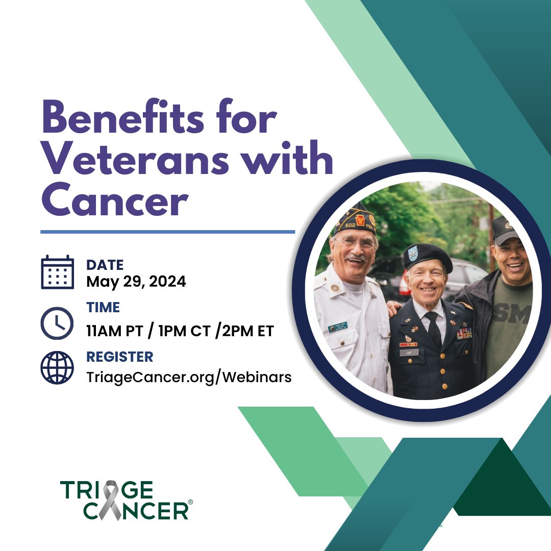 Calling all Veterans! Join our webinar on May 29 to learn about the benefits available after a cancer diagnosis. Discover programs & resources tailored for you. Don't miss out, register: loom.ly/hLP-7-k #beyonddiagnosis #medicalbills #cancer #healthcarefinances #Veterans