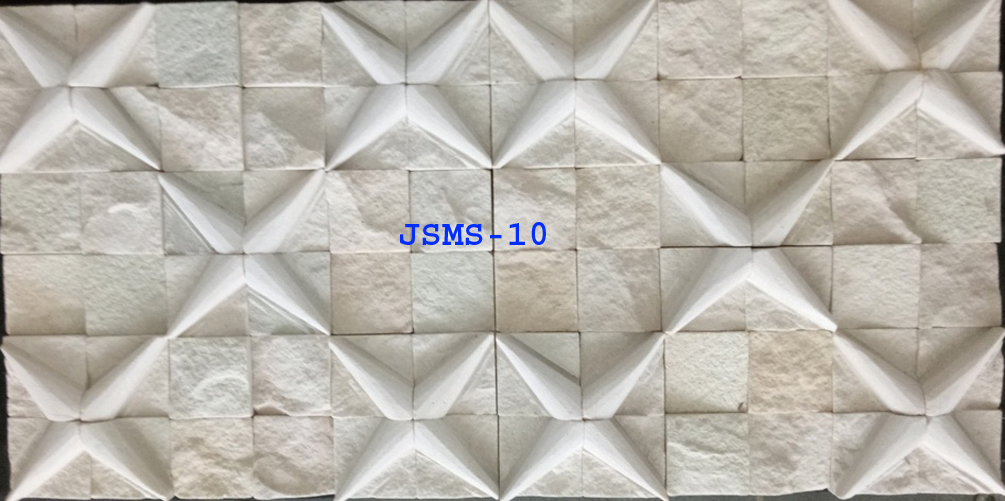 These #whitemintsandstone #starmosaictiles wall cladding tiles are of prime appearance and quality. For your drawing room walls, one such tiles design will enhance the splendor of your abode. #StoneCladding #InteriorDesign #ExteriorDesign #WallTiles #HomeDecor #WallCladding