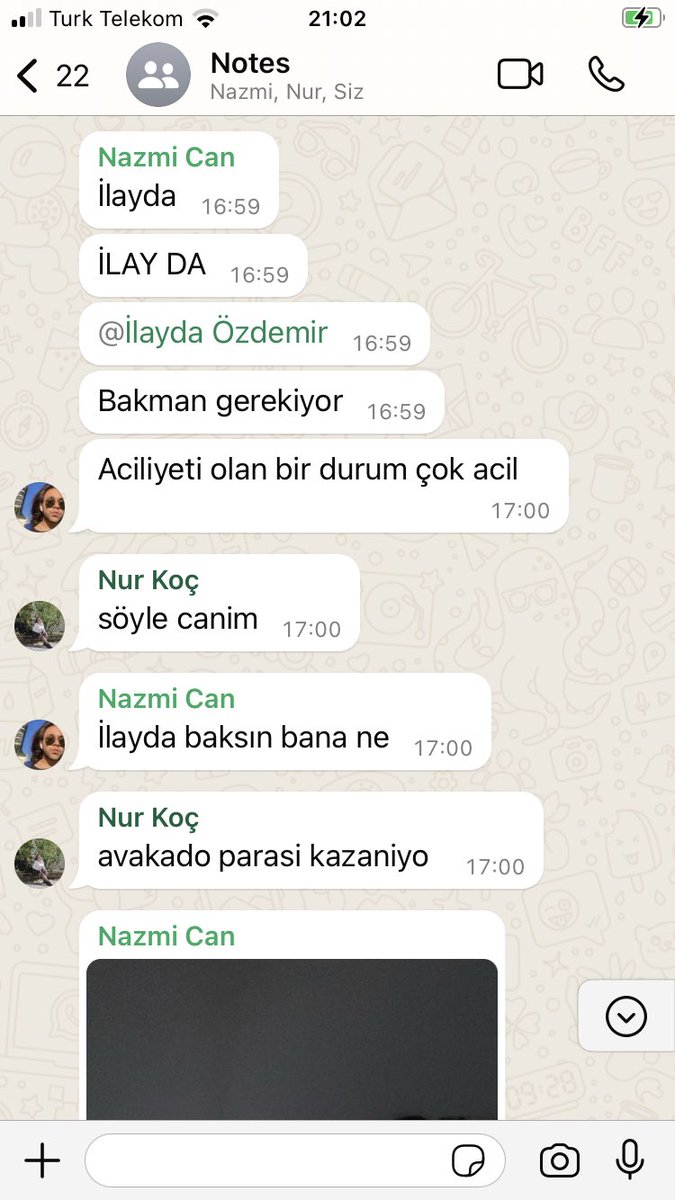 Avakado parası kazanıyordum…