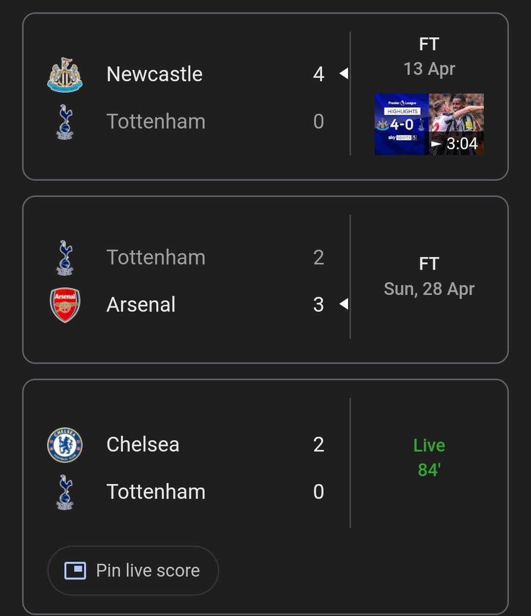 Bottlers FC. <a href="/SpursOfficial/">Tottenham Hotspur</a>
Challenging for a UEFA place and loosing 3 games in a row.