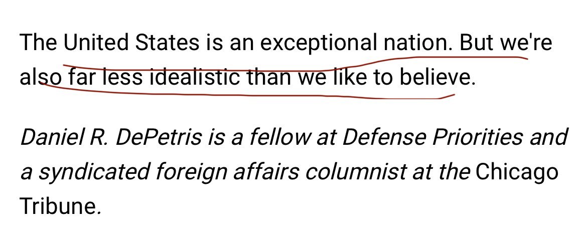 U.S. officials preach values every waking moment of the day. But the rhetoric often doesn’t match the reality. In truth, the U.S. is highly selective on the issue even if official Washington likes to pretend otherwise by basking itself in the cloak of moral superiority.