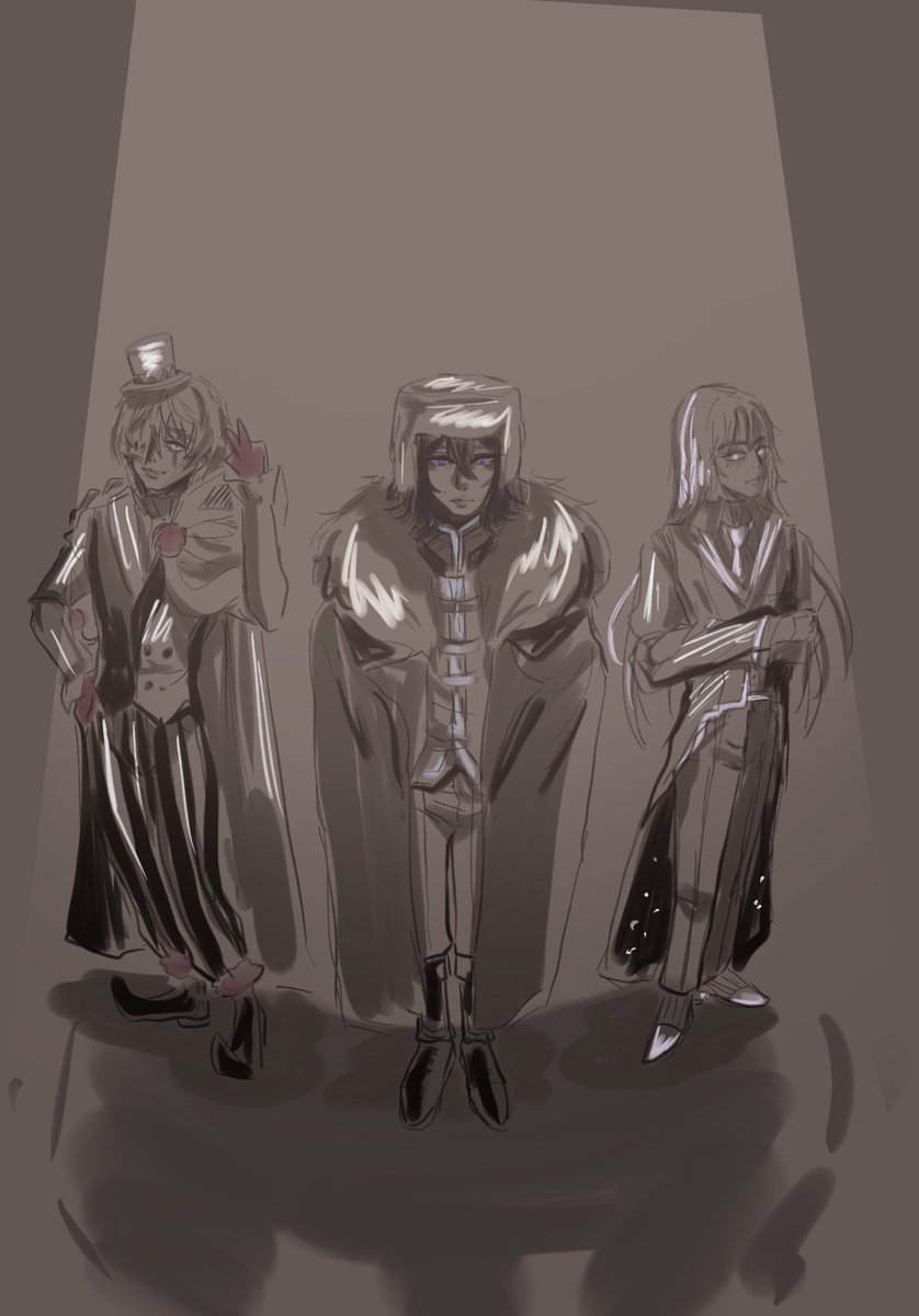 Ugly af but I posted it anyway ^^ > perspective study no ref #doa #fyodordostoevsky #nikolaigogol #sigmabsd #bsd #bsdtwt #bsdart