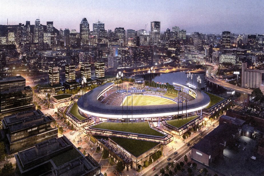 MLBMTL's tweet photo. ⚾️Montreal’s Dream Diamond🏟️
A Glimpse into the What-If World of Shared Seasons with Tampa Bay🤩
#MLBMTL #Montreal #Expos #MTLExpos #BringBackTheExpos #MontrealExpos #ExposNation #MonMontreal #MtlMoments #MTLShot #MontrealLife #MTL #MTLLife @mitchgarber https://t.co/QHrTpBhlFn