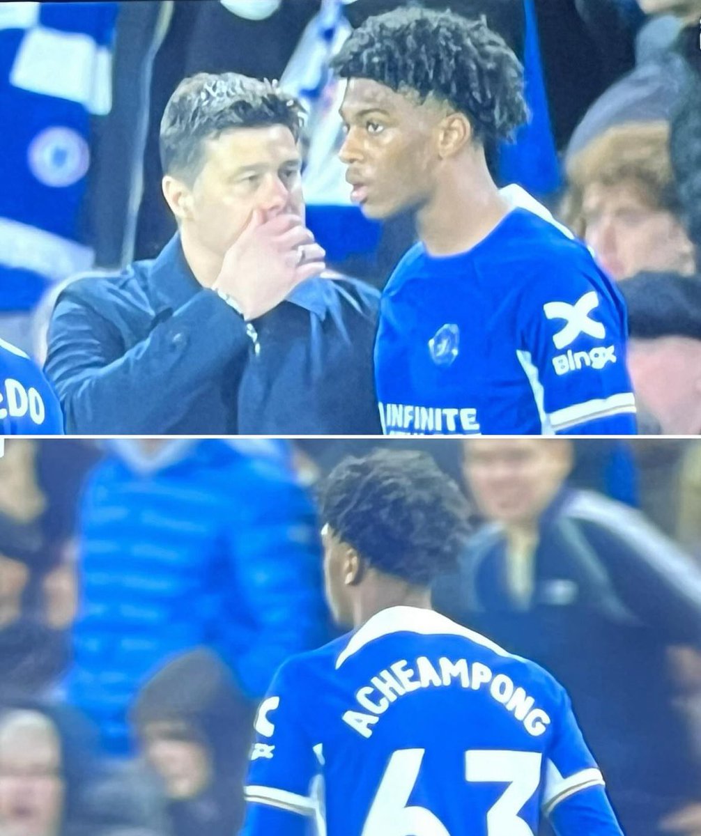 17 YEAR-OLD JOSH ACHEAMPONG COMES ON FOR HIS SENIOR CHELSEA DEBUT AT STAMFORD BRIDGE AGAINST SPURS 🤩🙏

What a moment... The future is NOW 🫡