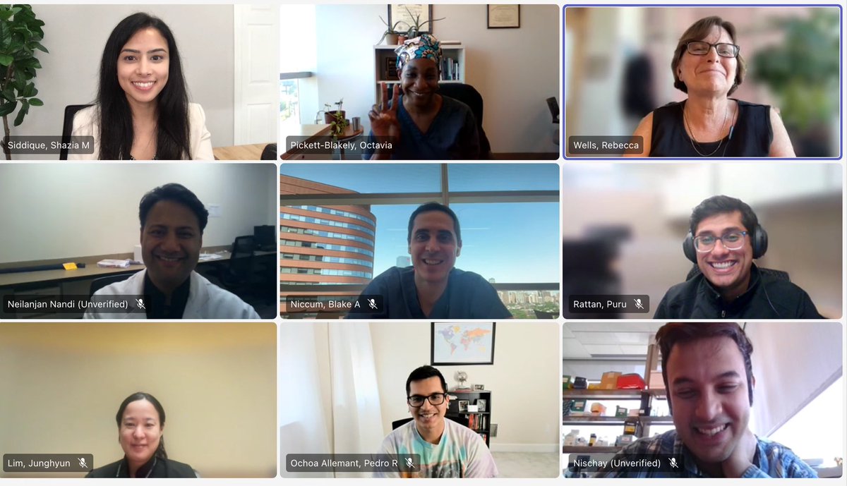 Fellows learning about "Marketing your expertise" 🥼📢

Thank you <a href="/blakely_md/">BlakelyMD</a> for leading it via <a href="/AmerGastroAssn/">American Gastroenterological Association (AGA)</a> Educators Microgrant to implement the Clinical Practice Readiness curriculum!

The future is bright💡
<a href="/ShaziaMSiddique/">Shazia Siddique MD MS</a> <a href="/FITWITMD/">Neilanjan Nandi, MD, FACG, AGAF, FCCF, FACP</a> <a href="/IboroUmana/">Iboro Umana</a> <a href="/Puru_MD/">Puru Rattan, MD</a> <a href="/OchoaAllemantMD/">Pedro Ochoa-Allemant</a>