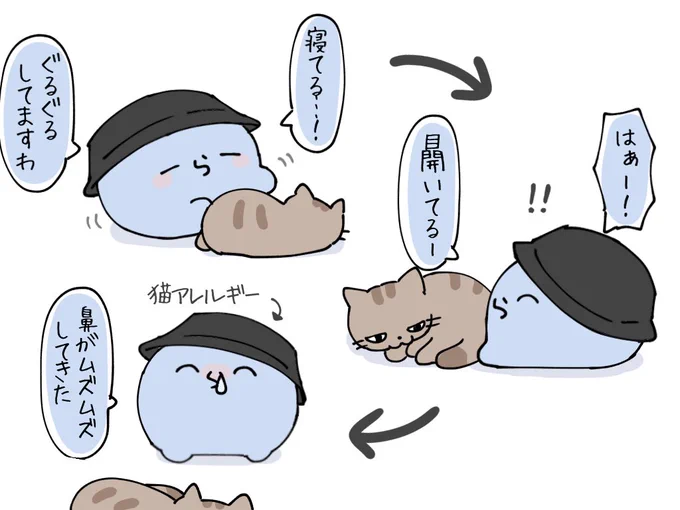#い・らくすと 猫に近づくレダー🐈‍⬛ 