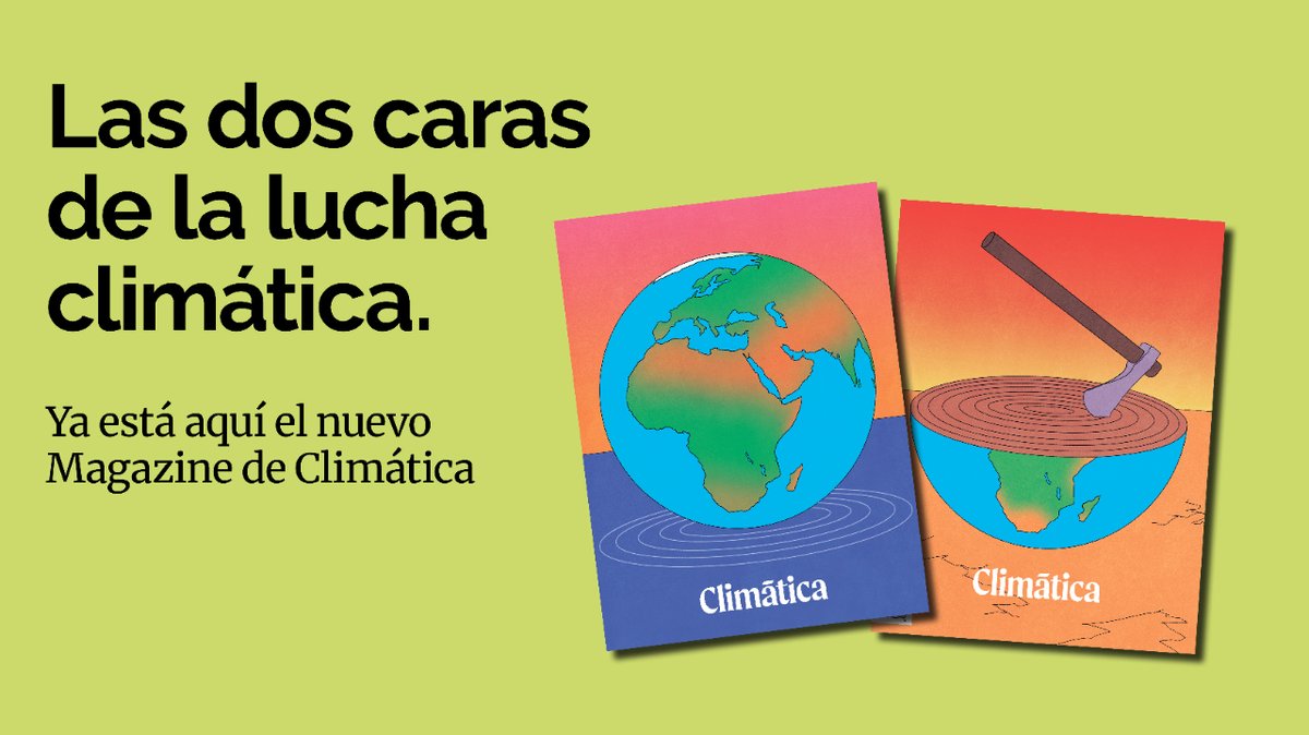 🌍En el nuevo Magazine viajamos lejos, a África y América Latina para contar varias luchas climáticas. Pero también nos acercamos al barrio solar más grande de Europa, situado en Rivas-Vaciamadrid. Consigue un ejemplar y descubre todas estas iniciativas. climatica.coop/producto/magaz…