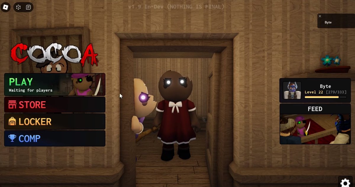 RealPlexium's tweet photo. @DaRealMiniToon An old piggy inspired game I made in 2020 &amp; recently have started to continue it again starting with an overhaul! https://t.co/WRXISXZa1O