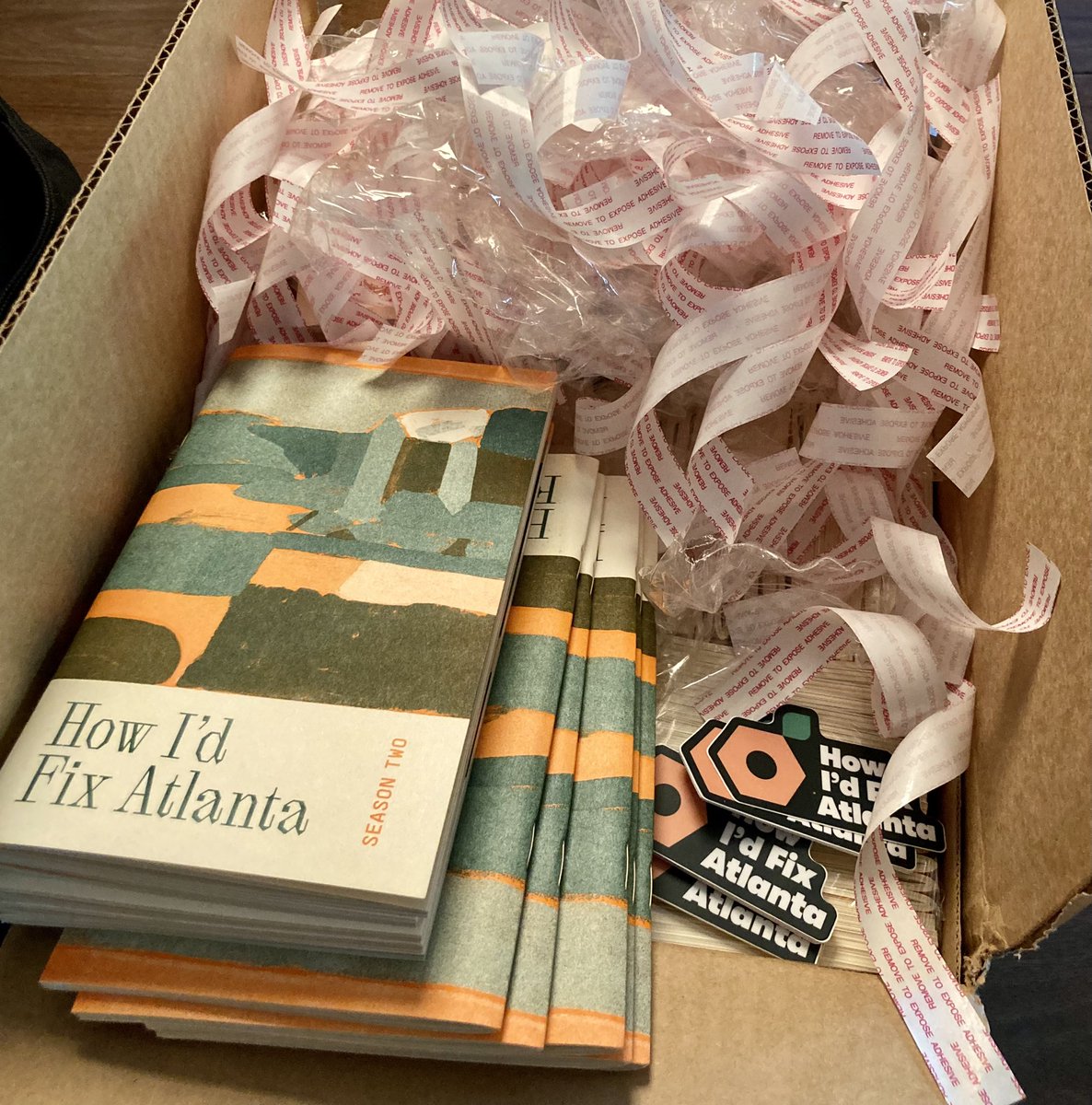We’ve sold 134 copies of How I’d Fix Atlanta’s Season Two zine so far. But there are 6,307,261 people living in the ATL metro—we can do better. It’s got 14,295 words and 10 illustrations across 60 pages. Wow. Want one? Venmo [@]austinlouisray $25 and include your snail mail.
