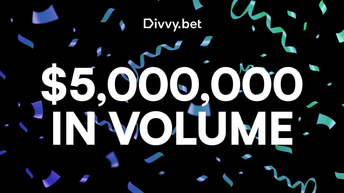 DivvyBet's tweet image. APRIL UPDATE 🚨📈

Thank you Divvians! April was a HUGE milestone month for Divvy as we crossed $5M in volume! April saw features of:
-$383.5k in volume
-2.5k wagers amidst all the network congestion
-Most profitable month for Divvy to date
-Returns of 28% in USDC House Pool and…