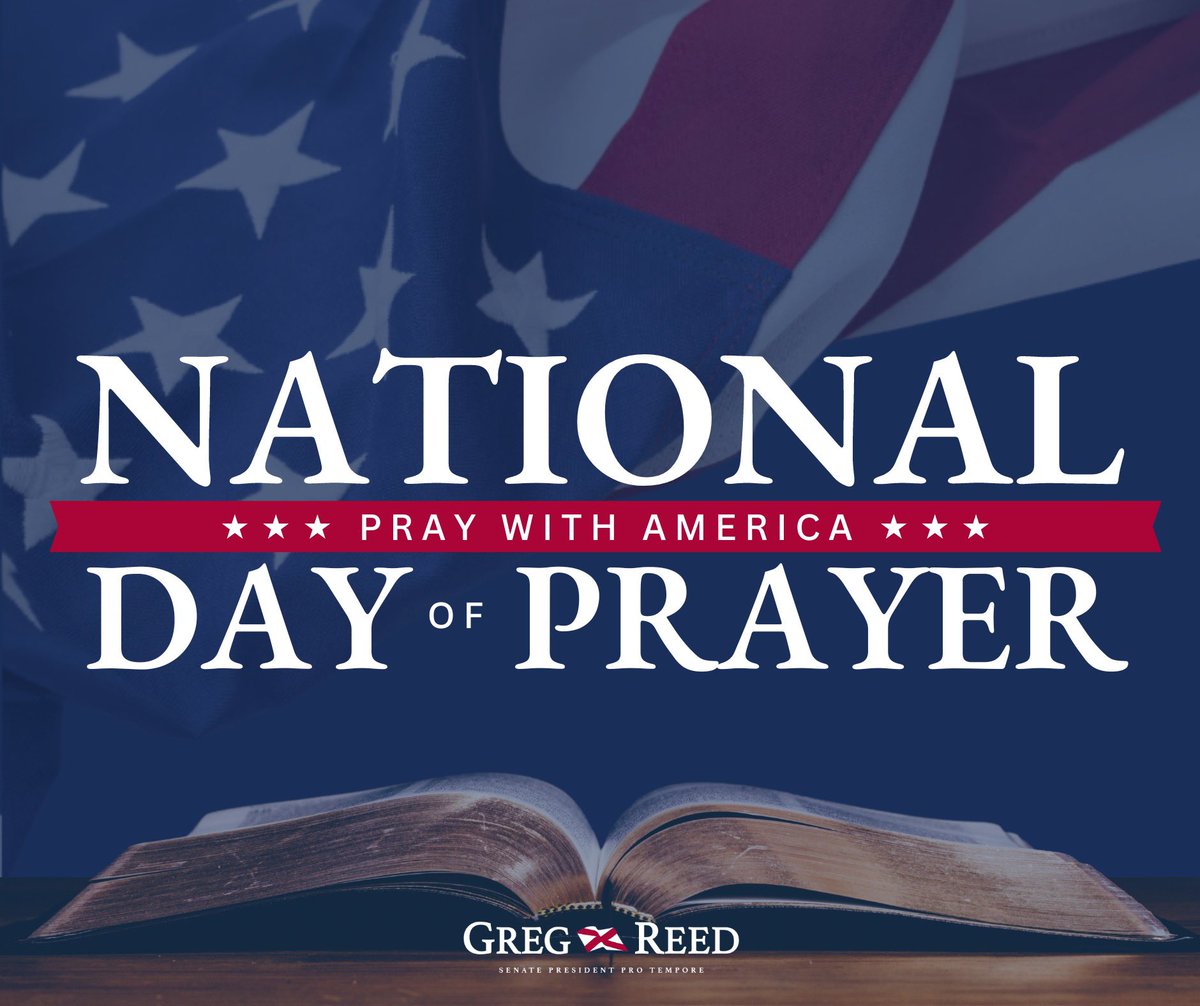 God’s love is overflowing and everlasting. Because of His grace, we are blessed. Please join me today on this National Day of Prayer in praying for our country, state, and communities.