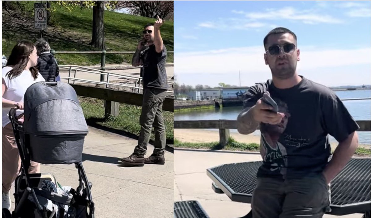 I was minding my own business on this beautiful day in Southie when Caitlin Albert's boyfriend Tristin Morris confronted me, said he wanted to talk, and then threatened to punch me in front of small children when I agreed to speak with him. This entire 5 minute interaction tells…