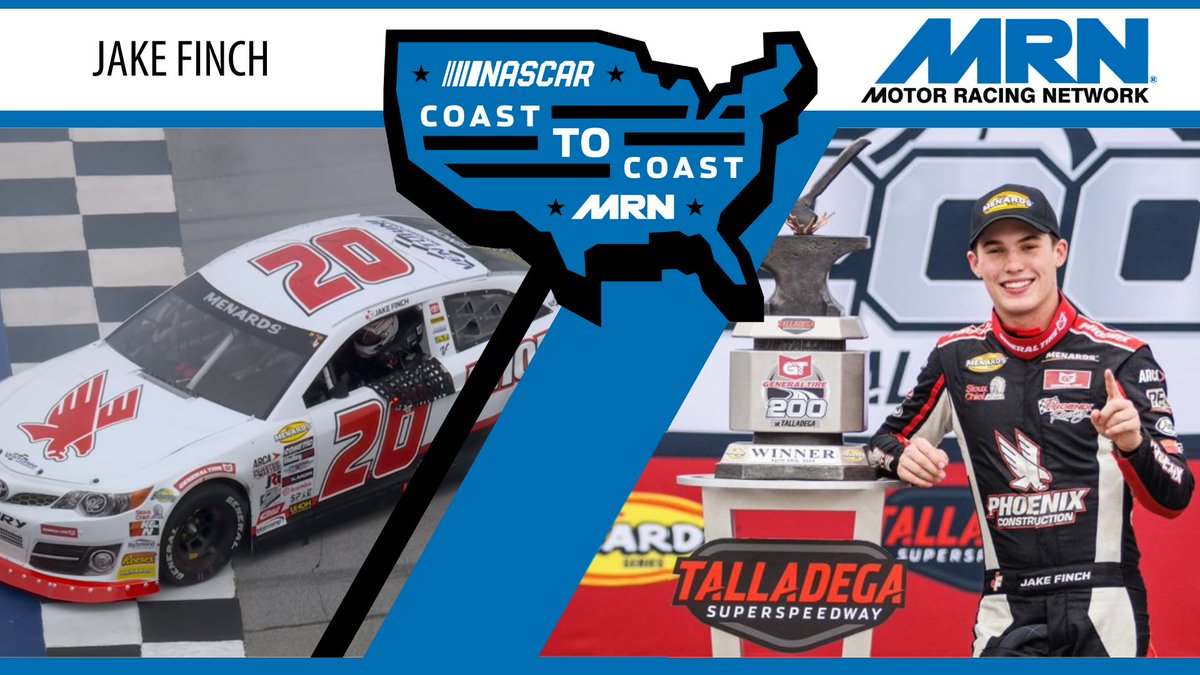 NASCAR Coast to Coast @jamessfinch + NWMT Preview ➡️@chriswilner26 & @KyleRRickey chat with Jake Finch about his recent @ARCA_Racing success & so much more! 📺Watch: youtu.be/yyX7pMz0FOo 📻Listen: art19.com/shows/nascar-c… #AskMRN | @NASCARRegional