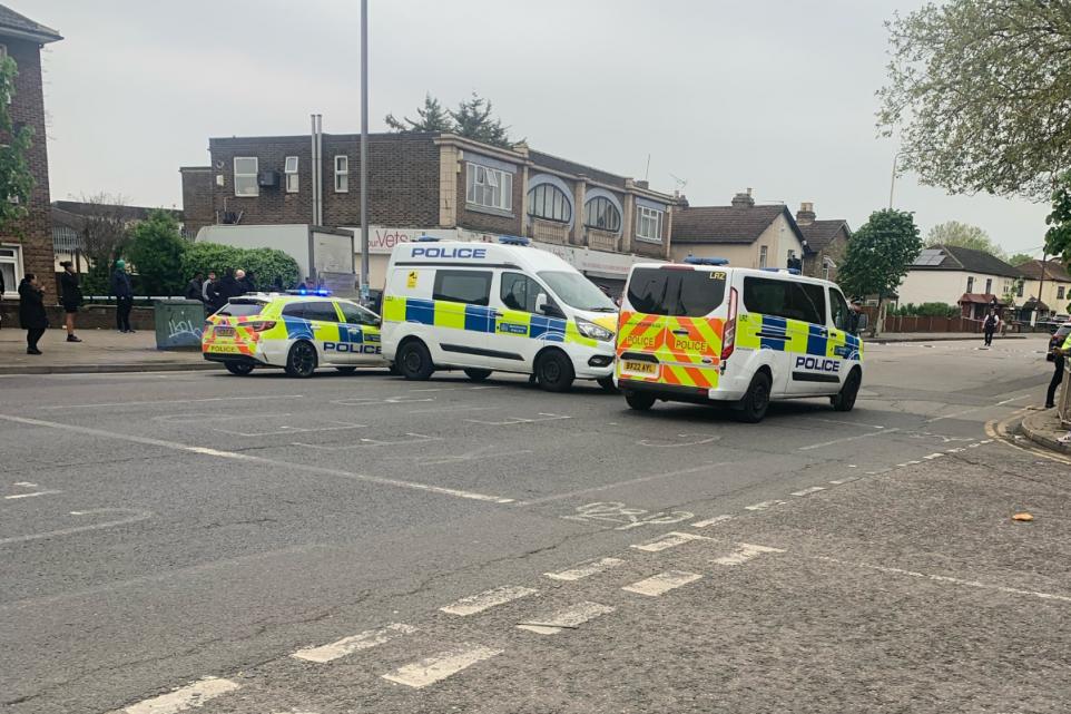 As Sadiq Khan posts a last minute video declaring he wants reelection as mayor because he 'believes in a safer London' A 19yr is stabbed in Dagenham, reports of gunshots in the area, all outside a polling station. The teen is in a life threatening condition.