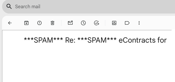 Valid emails being labeled as spam? Does anyone have a hack or trick to make legitimate emails not be labeled by gmail as spam? I've set up filters, checked the box that says 'Never send to Spam', Star it, Always Mark as Important... ...and still our Realtor's emails get tagged!