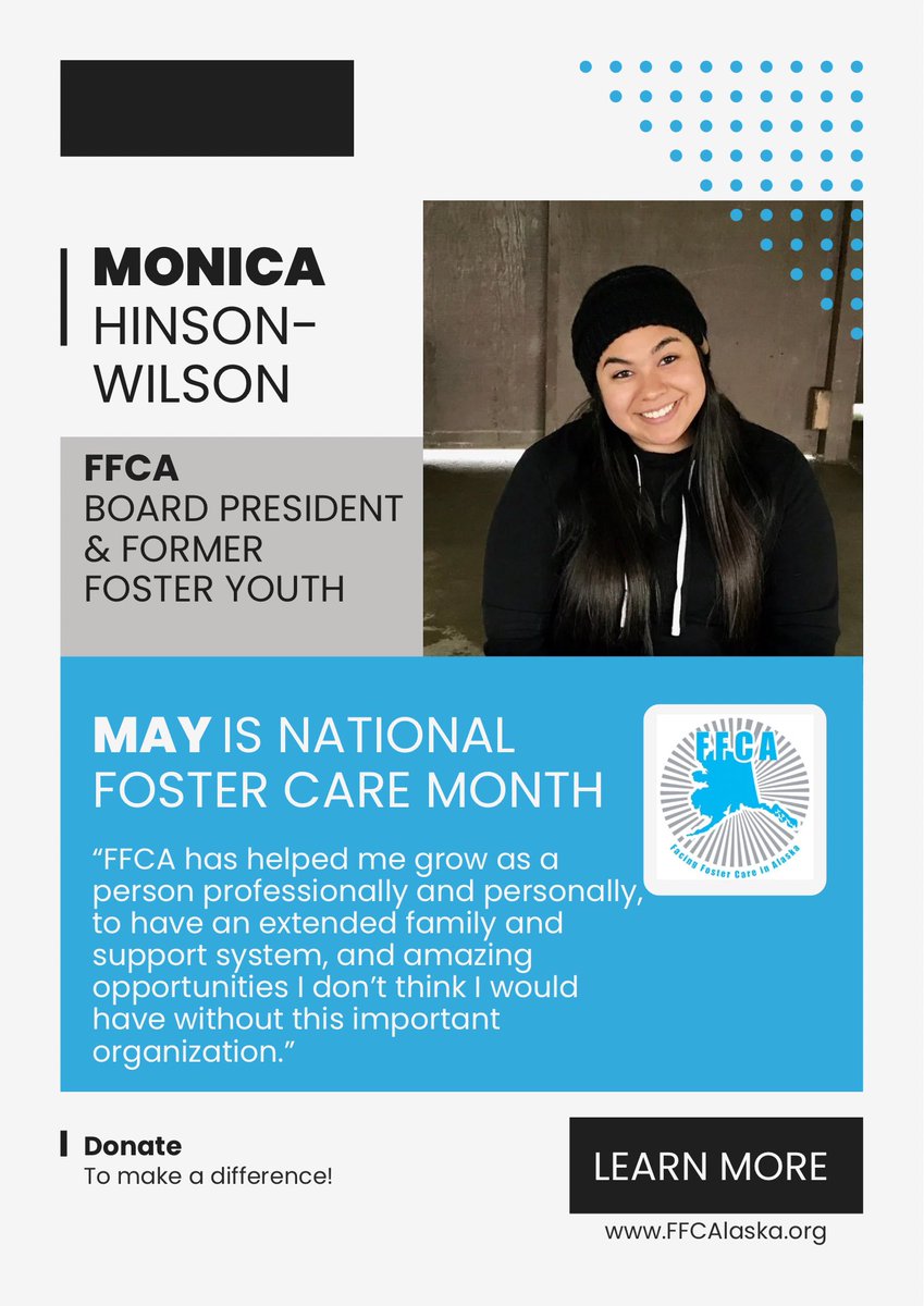 May is National Foster Care Month.💙 A time to honor all those who make an impact on #fosteryouth. We’re celebrating #fosteryouth and alumni who give back, overcome and foster a network of belonging. #fostercareawarenessmonth #Fostercare #FosterYouth  #FFCA