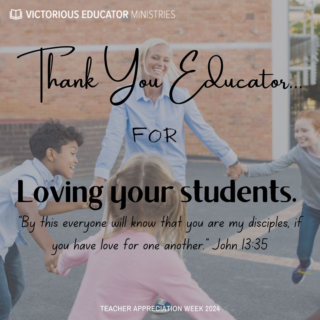 #teacherappreciationweek #victoriouseducator #love #MondayMotivation