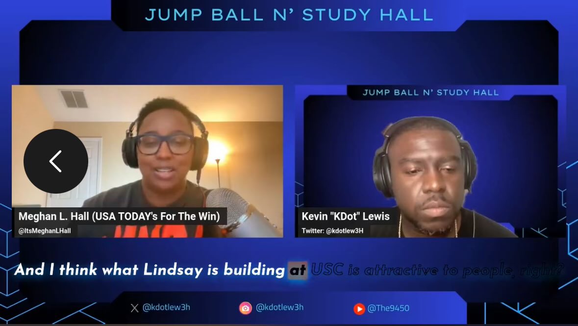 Facts. It was represented well on @JBallnStudyHall last night with our guest, @ItsMeghanLHall