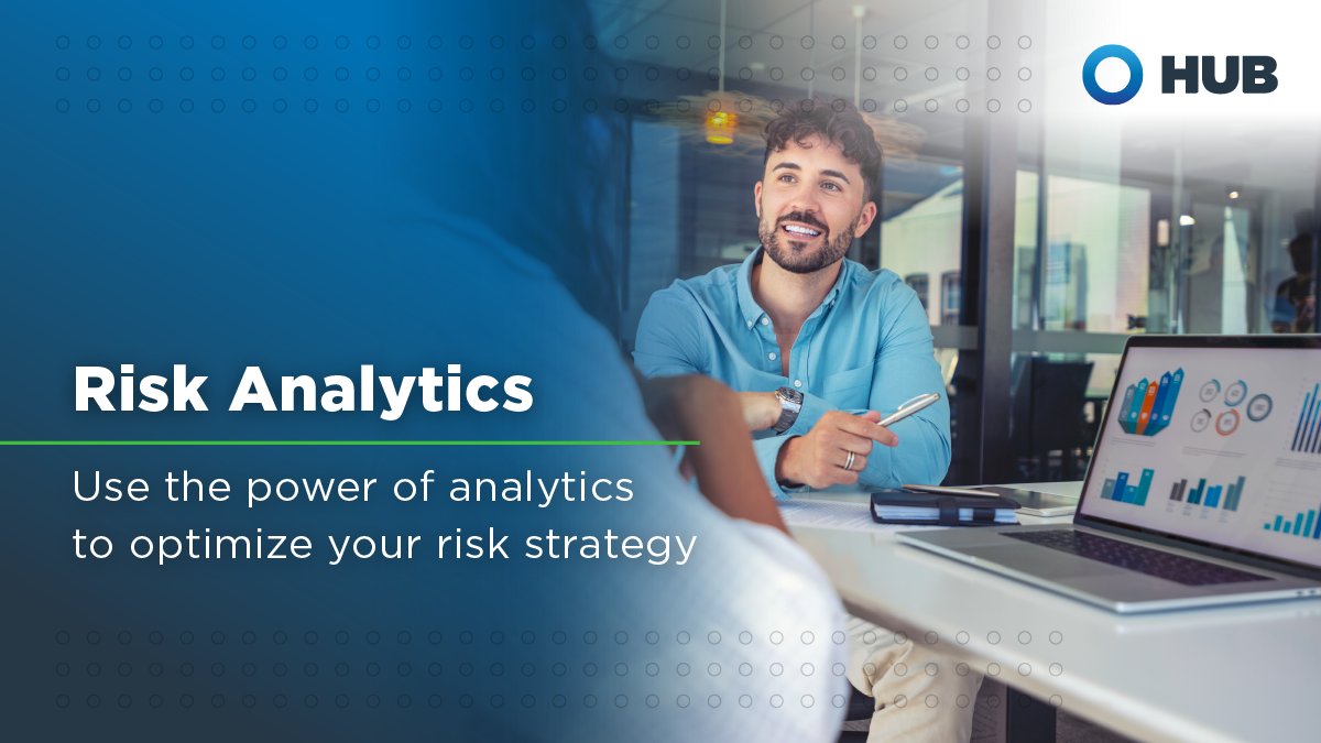 HUB Risk Analytics provides an assessment of your overall enterprise risk using company-specific characteristics to optimize financing options and minimize your Total Cost of Risk. Learn more: ow.ly/1uKm50RvbRK #RiskManagement #HUBAnalytics #TotalCostOfRisk #RiskFinancing