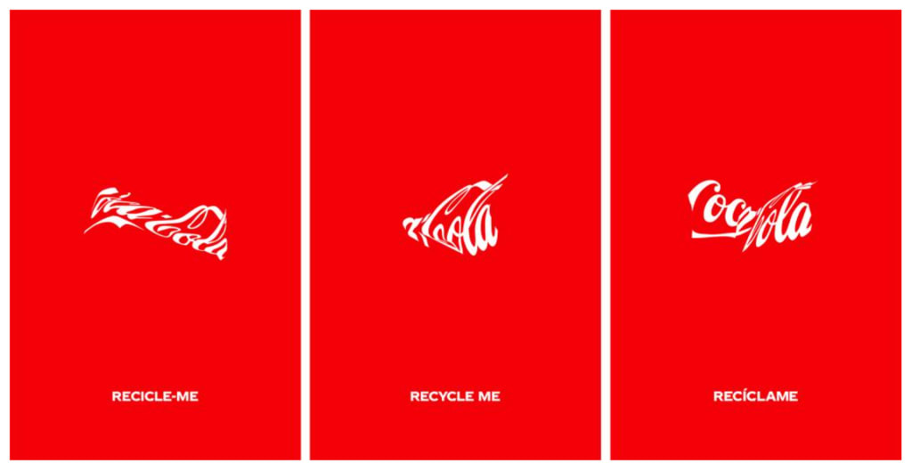 Coca-Cola’s breaking one of the cardinal rules of logo usage for a good cause. For its 'Recycle Me' campaign, Coke crunched its logo like one of its cans. fastcompany.com/91116627/coca-…